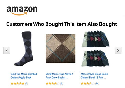 Amazon Customers who bought also bought socks