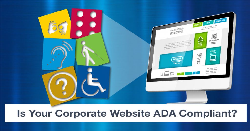 Is your corporate website ADA compliant