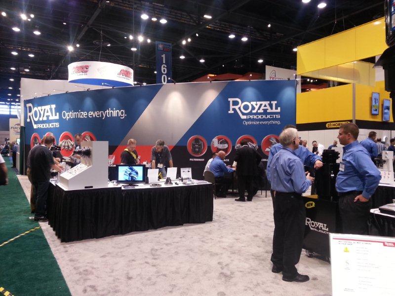 Royal Products Tradeshow in progress