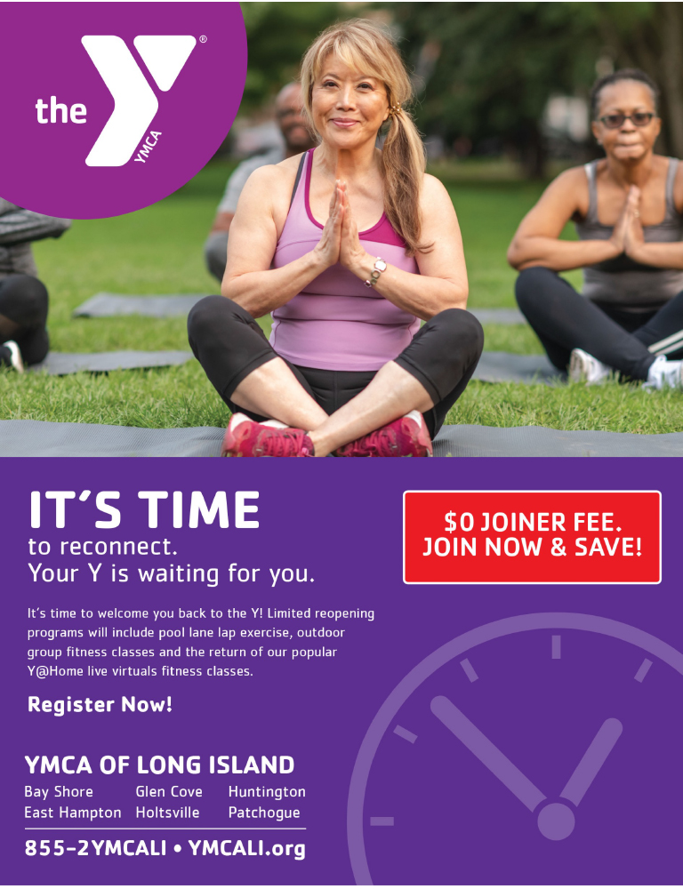 YMCA Ad - It's time to reconnect.
