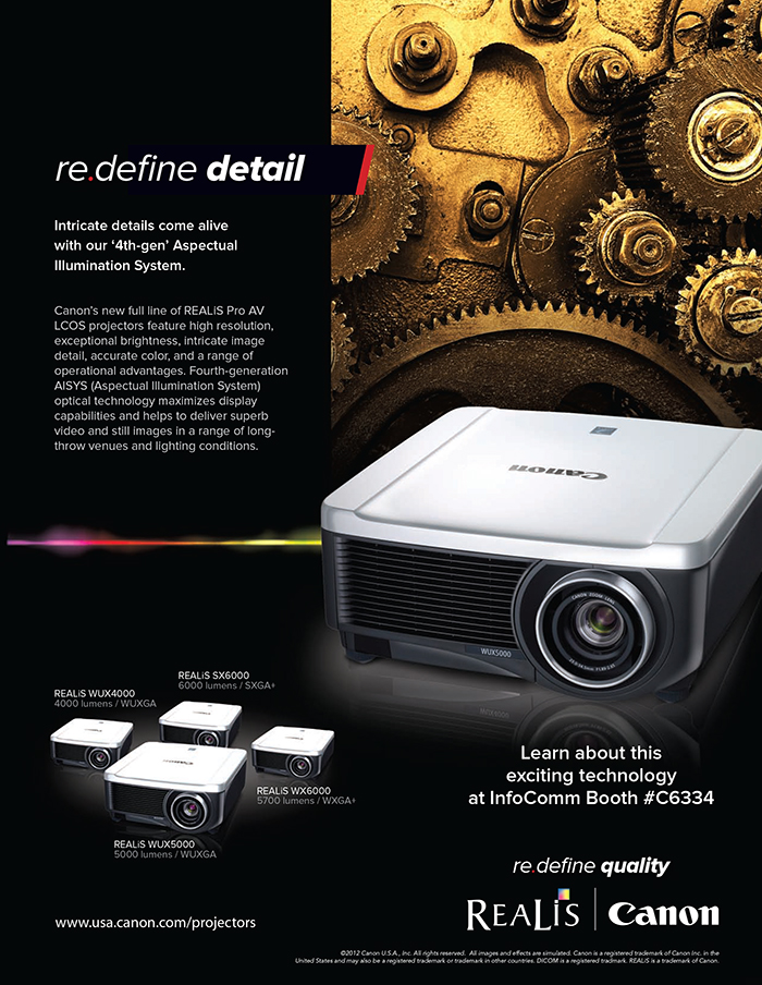 Canon Realis advertisement