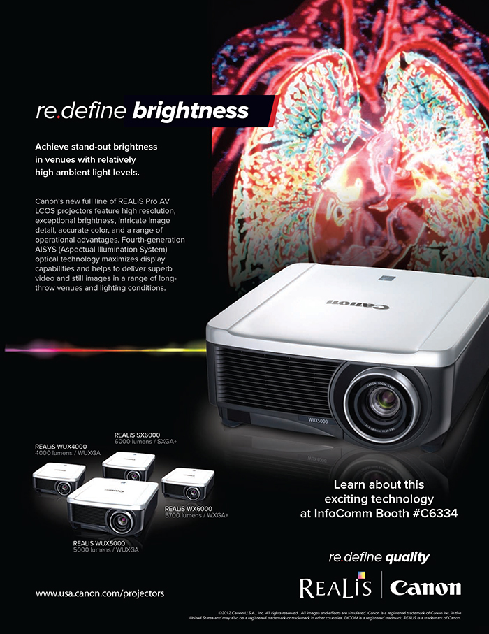 Canon Realis advertisement