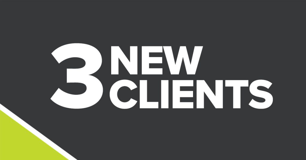 Three New Clients Join SMM Roster