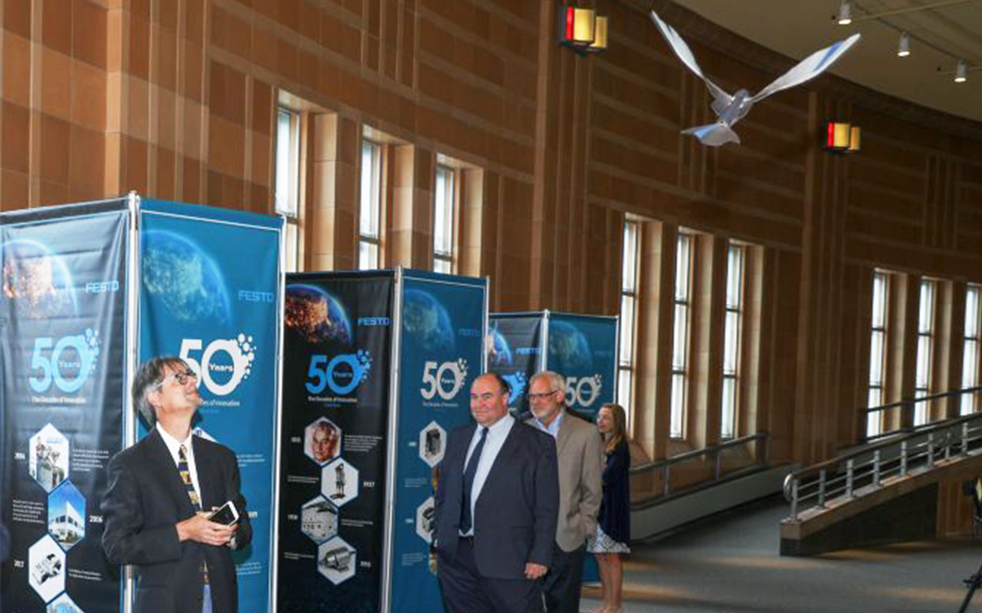 Festo 50th Anniversary Flying